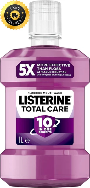 Listerine TOTAL CARE sauber neuwertig 1 Liter 1 l (1er Pack)