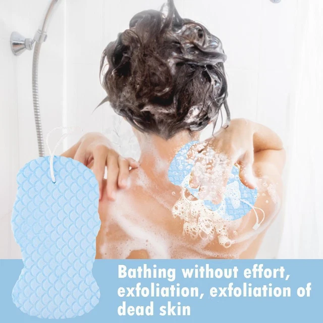 H1# BATH SOFT Sponge Body Exfoliating Dead Skin Massager Cleaning Brush ...