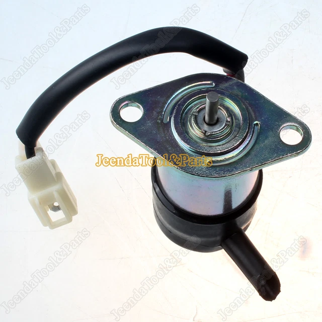 Électrovanne D'Arrêt De Carburant 12V Pour Moteurs Kubota - Modèle 17208-60016 En Acier Inox, Pour D905, D1005, V1205, Etc.