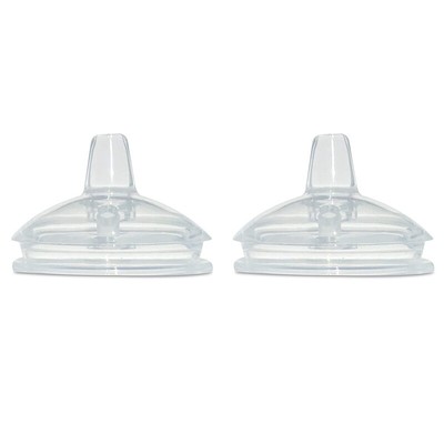 2pcs ANTIGOCCIA BECCUCCIO capezzoli per comotomo Baby bottiglia e per Mason biberon A2Z6 