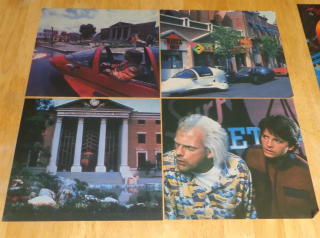 Back To The Future Movie Scene Window Decal Sticker Poster Sign Set Pizza Hut 2