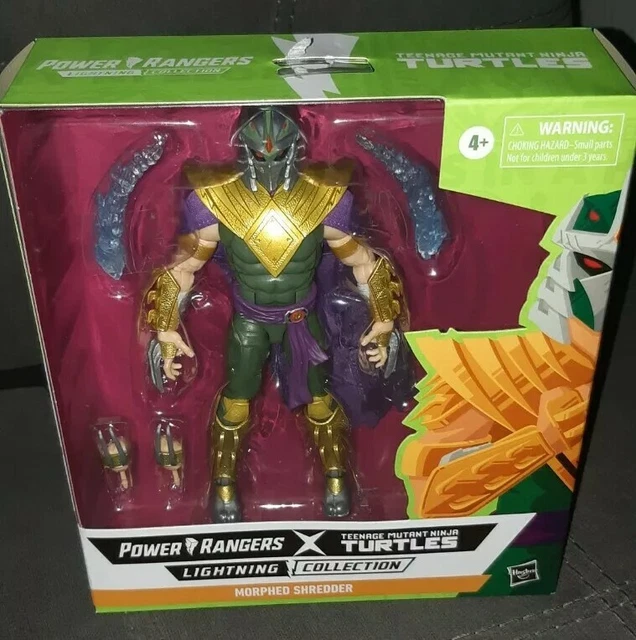 Power rangers X Teenage  mutant Ninja Turtles Lightning Collection Morphed...