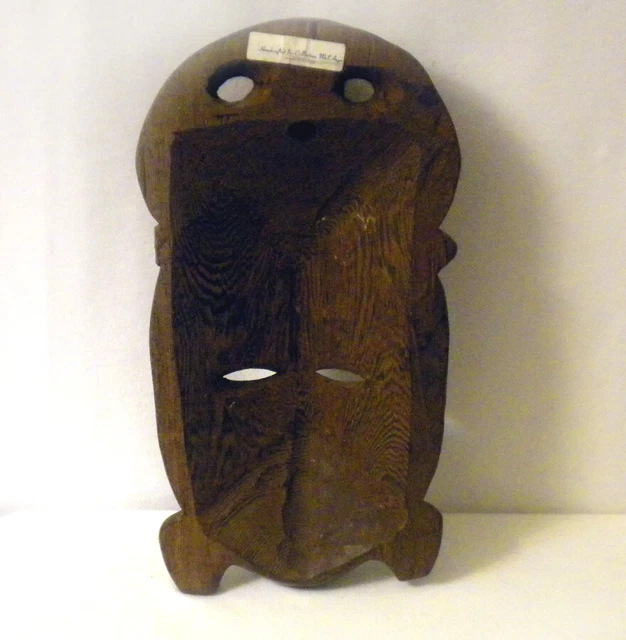 Vintage Handcrafted African Art Collection Mel’Ange Mask Made in Africa-Congo 4