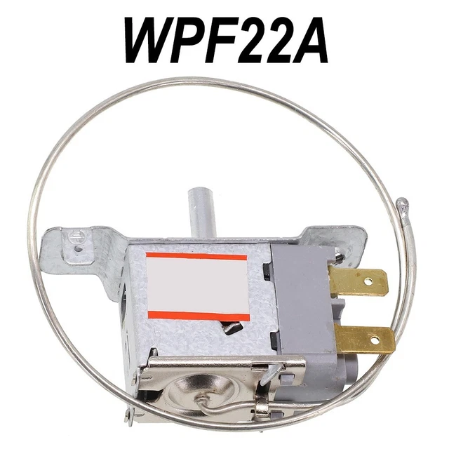 WPF 22A 2Pin Frigorifero refrigerazione Termostato con 30 cm di metallo
