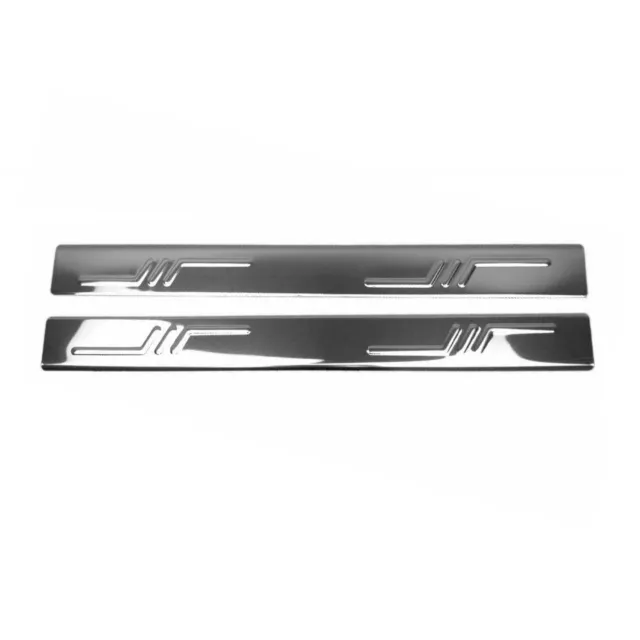 Einstiegsleisten Türschweller für Peugeot Bipper 2008-2024 Edelstahl Silber 2tlg