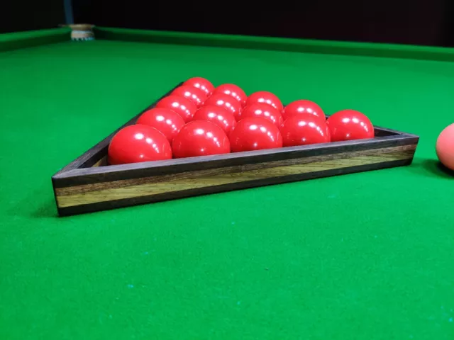 Deluxe Snooker Triangle Wooden Handmade (free UK delivery)