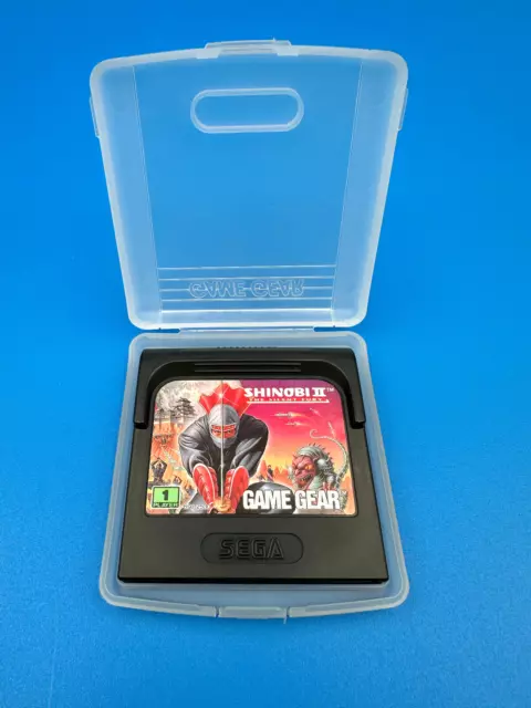 Sega Game Gear Shinobi Ii Two 2 The Silent Fury Game