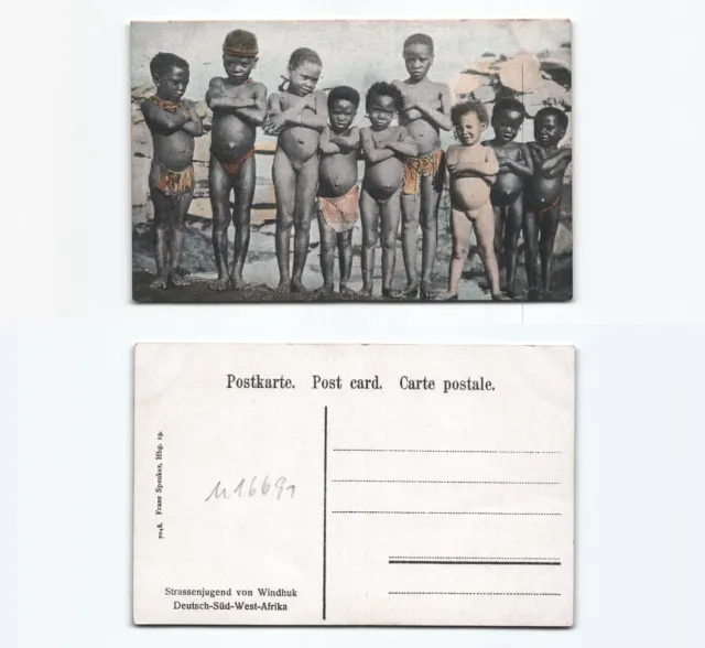 (n16691)   Ansichtskarte Windhuk Jugend Deutschsüdwestafrika, ungebraucht,