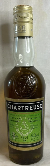 Bouteille Chartreuse Verte Tarragone période 1973/1985 - Au Droit de Bouchon