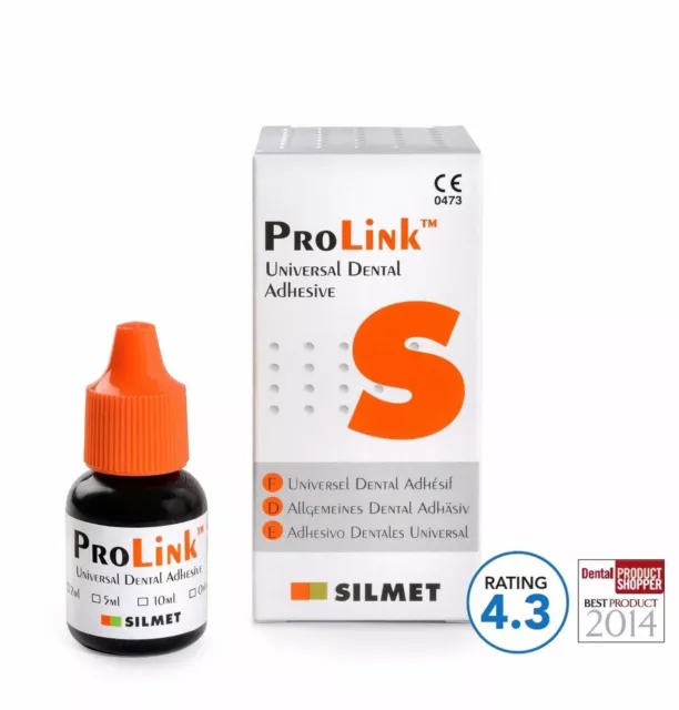 Silmet 150005 -ProLink Dental Universal Bonding Adhesive 3 x 5mL Bottle