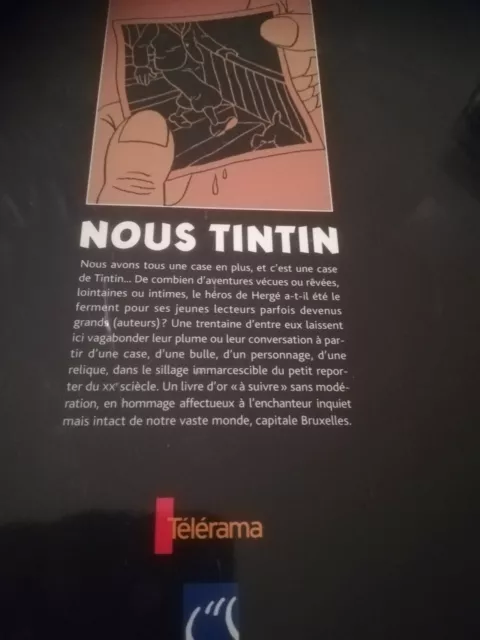 * Album Neuf Sous Blister - Nous Tintin  (Telerama) 2