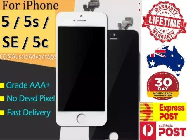 NEW LCD Touch Screen Replacement Digitizer Assembly For iPhone 5c SE 5s 5 &Tools