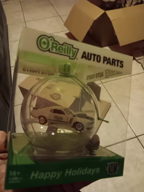 2023 M2 MACHINES O'Reilly Exclusive Christmas Ornament 1971 Dodge