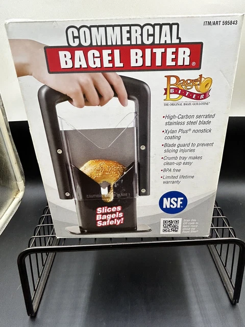 Original Bagel Guillotine Bagel Biter Slicer Commercial Model #595843