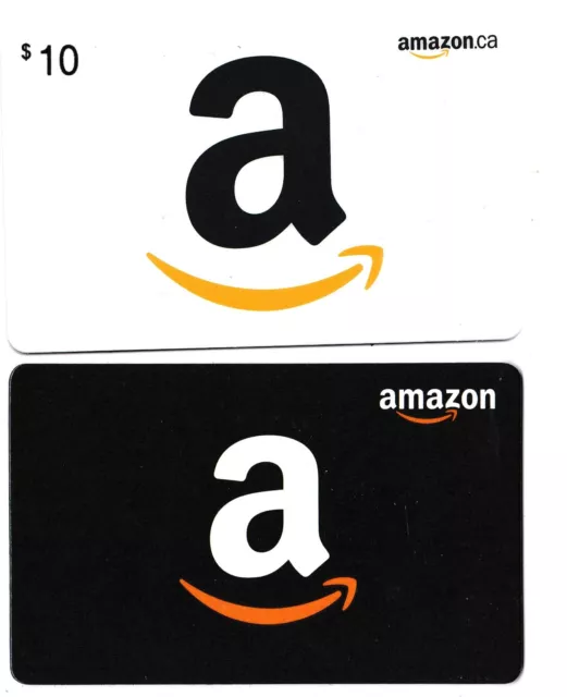 gift cards AMAZON collectible card Canada  *no value / balance* Web