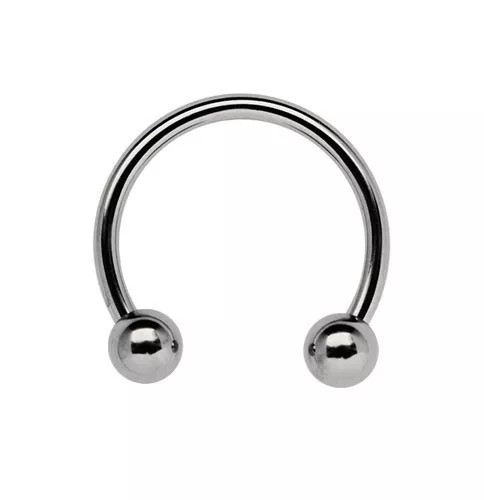 Piercing CBR Anillo Nariz Labio Septum Oreja Herradura Barra Circular En 1,2mm