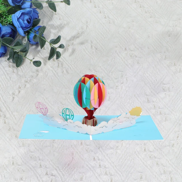 Biglietto Elegante Compleanno Biglietto Pop-up 3D Per Compleanno E Feste - Con Bouquet Di Fiori, Elegante E Personalizzabile Biglietto Compleanno Pop Up