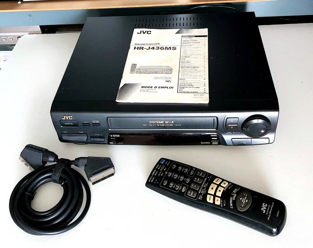 Magnétoscope vhs jvc hr-j536ms, telecommande à Strasbourg | Clasf image-video