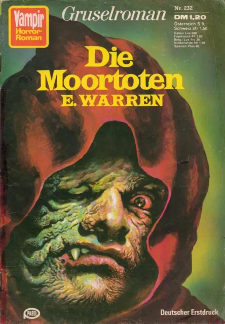 Vampir Horror Roman - Nr. 232, Die Moortoten