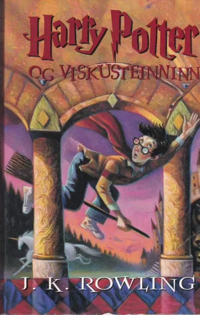 Harry Potter og viskusteinninn - in Icelandinc 2001 a pocketbook