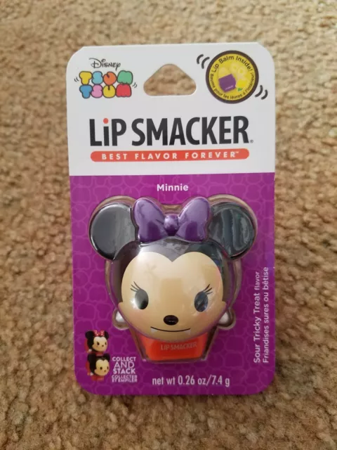 Lip Smacker Disney Tsum Tsum Balm Minnie Mouse Sour Tricky Treat LIMITED EDITION