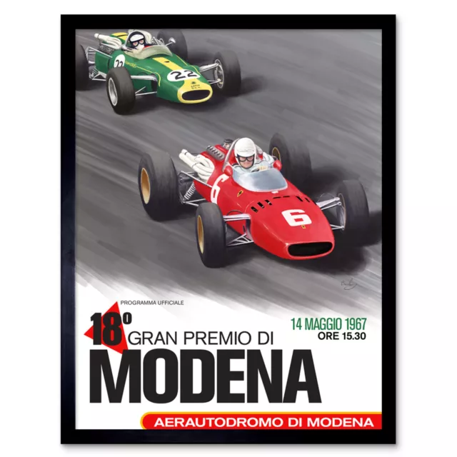 Modena Grand Prix 1967 Italy Modena Autodrome 18 degree Motor Sport Car Racing H