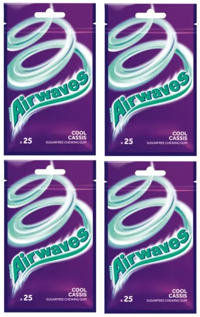 Airwaves Menthol & Eucalyptus Chewing Gum Sugar Free 14G ( BB 02