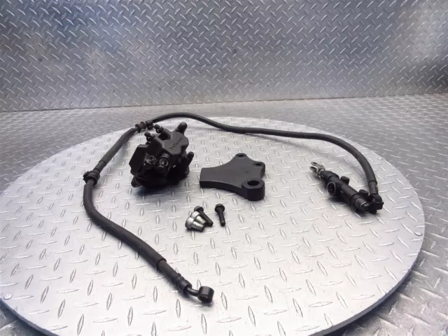 2009 06-16 Kawasaki Vulcan 900 VN900 Classic OEM Rear Brake Caliper Master Cyl