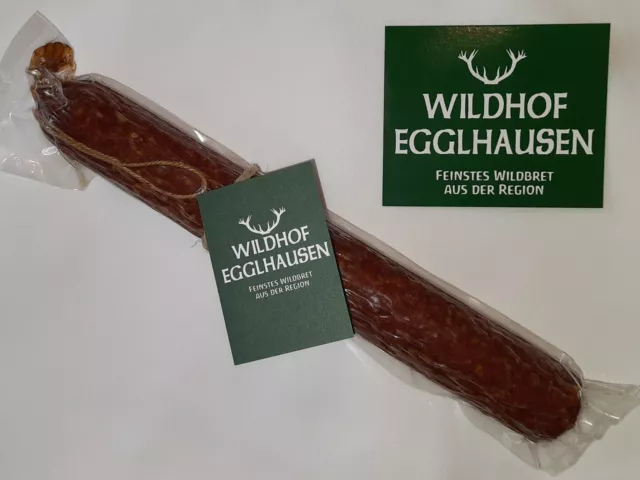 Wildschweinsalami, Top-Qualität vom Wildhof Egglhausen