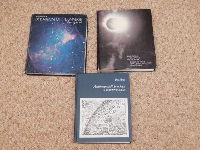 Vintage Astronomy textbooks; very good to like new condtion