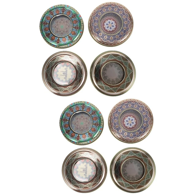 8 Pcs Pots à Lâche Thé Pot Assaisonnement Peut Métal Thé Pot