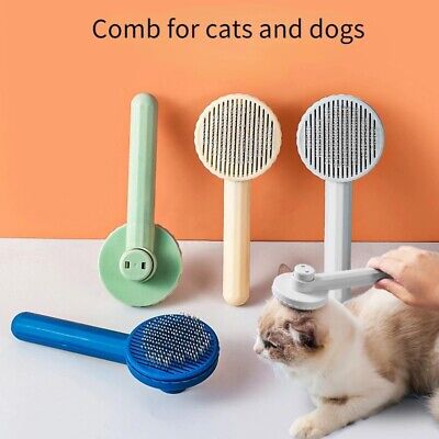 Pet Cat Grooming Comb Brush Deshedding Hair Removal Undercoat Knots