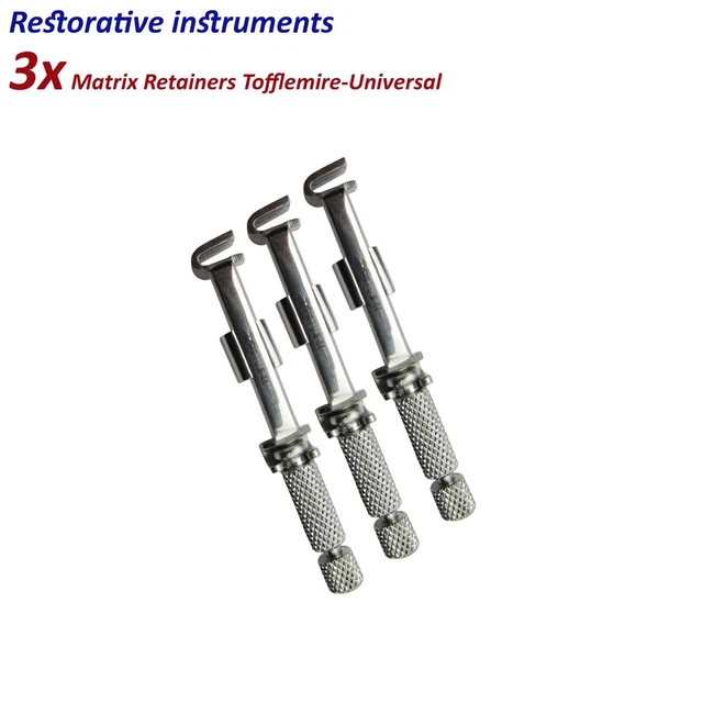 Set De 3 Instruments Chirurgicaux En Acier Inoxydable - Ciseaux Microchirurgie Dentaire