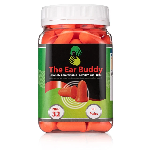 Premium Soft Foam Ear Plugs for Sleeping Noise Cancelling, Hear...