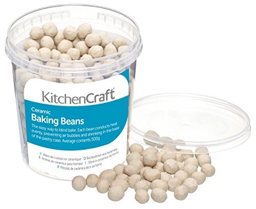KitchenCraft - Billes de Cuisson en Céramique dans leur Pot en Plastique 500 ...