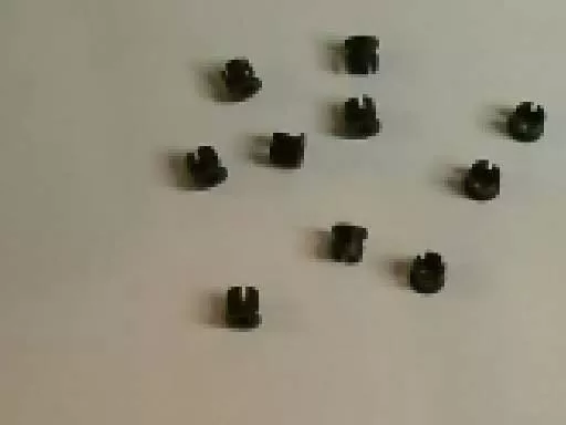 10 LED HOLDER / RETAINERS - PANEL MOUNTING 3mm LOCKS