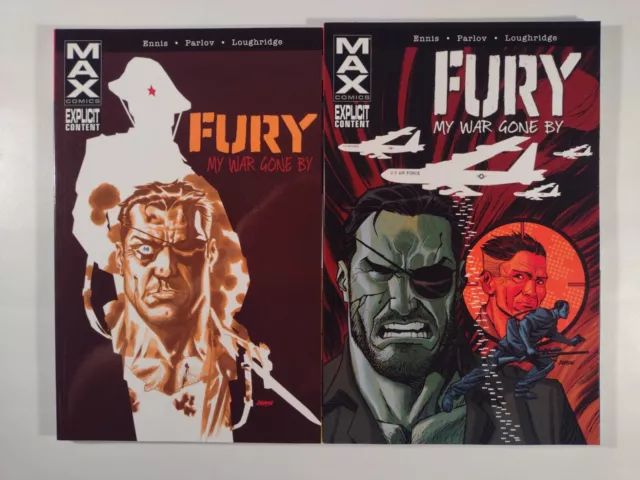 Fury: My War Gone By - Set Volume 1 & 2 - Garth Ennis - TPB GN - Max/Marvel 2012