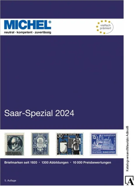 MICHEL Saar Spezial 2024 Briefmarken Katalog