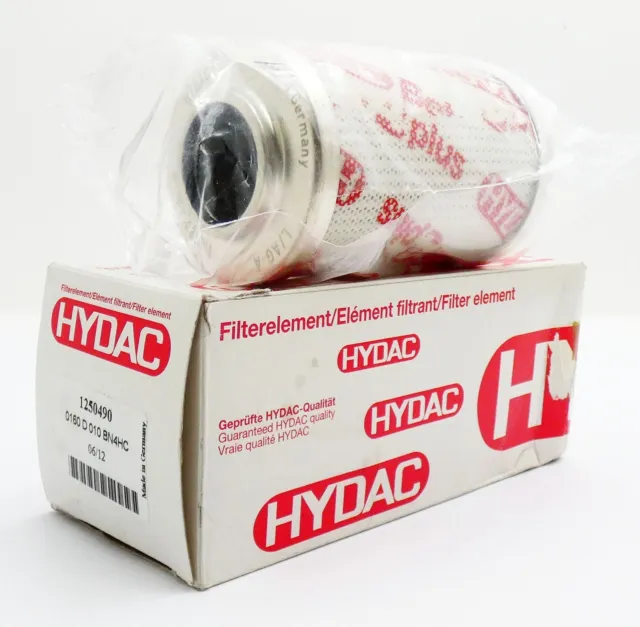 Elemento filtrante Hydac 1250490 0160 D 010 BN4HC - inutilizzato/IMBALLO ORIGINALE -