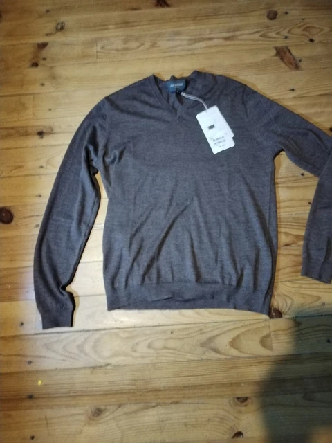 Pull Col V Eric Bompard homme Taille S Neuf Cachemire