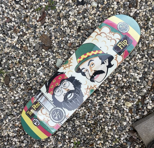 Planche à Roulettes Flip Tom Penny 'Lazy Daze' - Modèle 8.0 Pouces - Graphisme Hookah Caterpillar - Neuf En Boîte