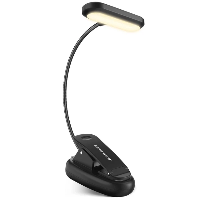 Book Light Dimmable, Lightweight Reading Light, 3 Brightness Set, 3 L...