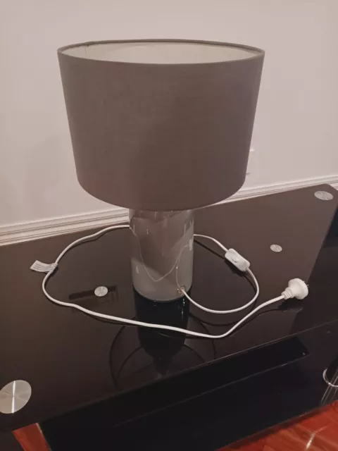 Glazed Ceramic Table Lamp GREAT CONDITION