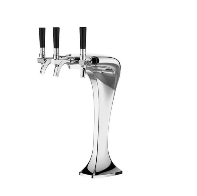 Cobra Tower - 3 Faucet Draft Tower w/ Glycol Cooling Loop