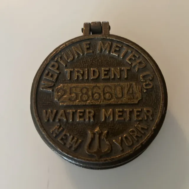 Neptune Meter Co. Trident Water Meter Cover New York #2586604