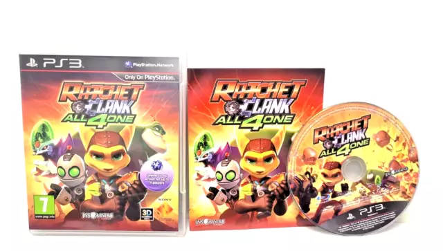 Playstation 3 Ps3 Ratchet & Clank All 4 One