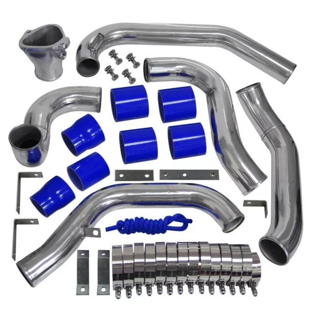 Fmic Ladeluftkühler Rohr Kit Für Mazda RX7 RX-7 FC FC3S 13B 1986-1991 Blua