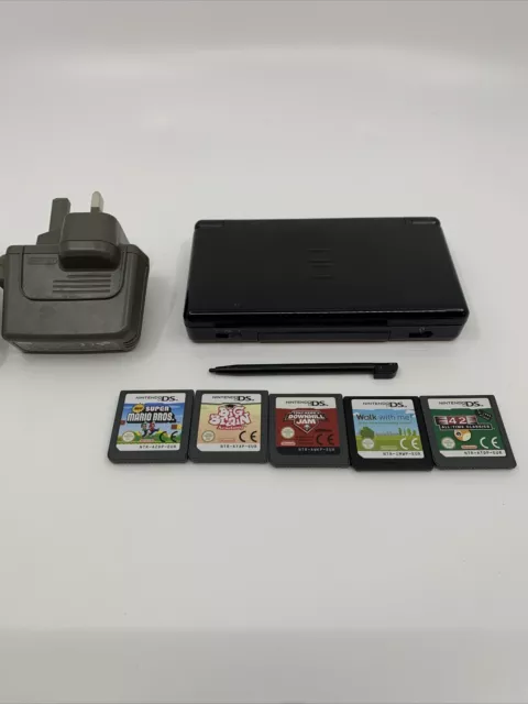 Nintendo DS Lite Portable Handheld Gaming Console - Onyx Black
