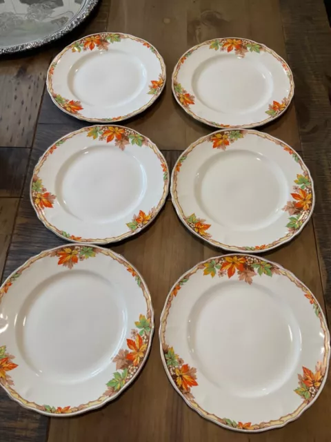 Vintage Grindley England entrée plates 22.5cm