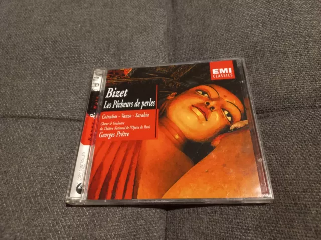 Bizet Les Pecheurs de perles 2 CD in VGC George Pretre